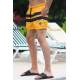 Madmext Yellow Swim Wear Short 4257 - Hardal