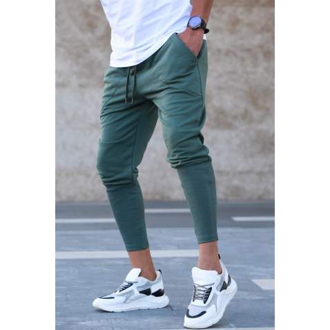 Madmext Khaki Sweatpants For Men 5432 - Haki