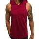 Madmext Men Maroon Hoodie T-shirt 2538 - Bordo