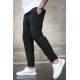 Madmext Men Black Jogger Trousers 4242 - Siyah