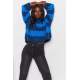 Mad Girls Blue Sweater MG1205 - Mavi