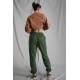 Women Khaki Oversize Sweatpants MG1235 - Haki