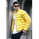 Yellow Puffer Jacket 5707 - Sarı