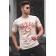 Madmext Men Beige T-shirt 4997 - Bej