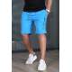 Madmext Blue Capri Shorts 5403 - Mavi