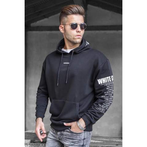 Madmext Men Black Sweatshirt 5332 - Siyah