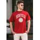 Madmext Men Maroon T-shirt 4999 - Bordo