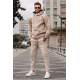 Madmext Beige Tracksuit For Men 5634 - Bej