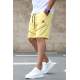 Madmext Regular Fit Men Yellow Shorts 5401 - Sarı