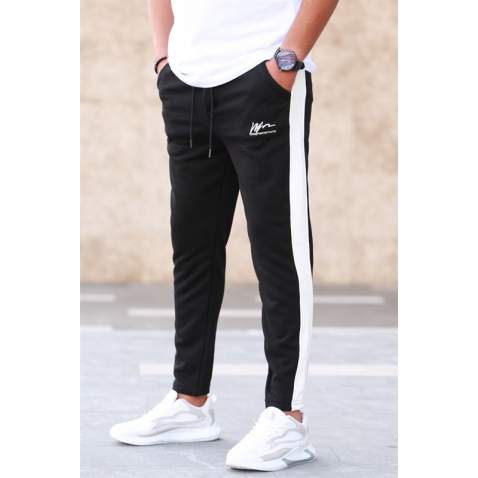 Madmext Men Black Sweatpants 5618 - Siyah