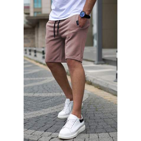 Madmext Men Pink Shorts 4842 - Pudra