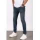 Madmext Men Skin Fit Blue Jeans 5680 - Mavi