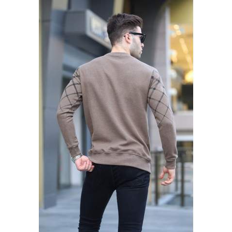 Camel Designed Knitwear Sweater 6019 - Camel