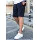 Madmext Men Regular Fit Navy Blue Shorts 5404 - Lacivert