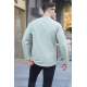 Green Regular Fit Basic Sweatshirt 6023 - Yeşil