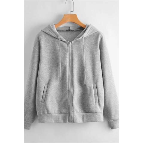 Mad Girls Gray Sweatshirt MG784 - Gri