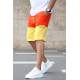 Madmext Orange Two Tone Capri for Men Mad2922 - Turuncu