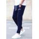 Madmext Navy Blue Embroidered Sweatpants For Men 5434 - Lacivert