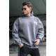 Madmext Men Smoke Gray Oversize Sweatshirt 5337 - Füme