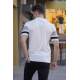 Men White Polo T-Shirt 5730 - Beyaz