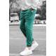 Men Green Basic Jogger Trousers - Yeşil