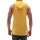 Sleeveless T-Shirt In Hooded Yellow 2893 - Sarı