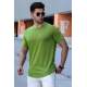 Madmext Men Green T-shirt 4951 - Yeşil