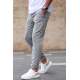 Madmext Men Plain Gray Sweatpants 5424 - Gri