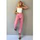 Mad Girls Mom Wear Pink Jeans MG1336 - Pembe