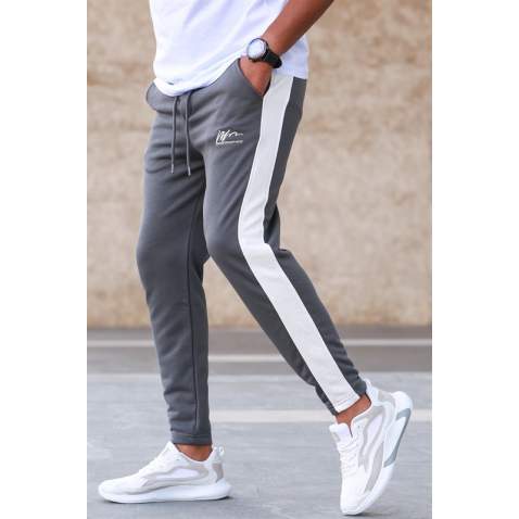 Madmext Men Smoke Gray Sweatpants 5618 - Füme