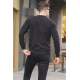 Black Basic Knitwear Sweater 5965 - Siyah