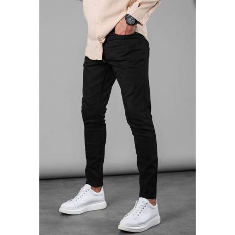 Men Black Skinny Fit Jeans 5772 - Siyah