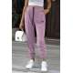 Mad Girls Lila Kadın Jogger Eşofman MG303 - Lila