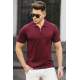 Madmext Men Maroon Polo T-shirt 5090 - Bordo