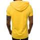 Madmext Yellow Rapped T-shirt with Hood for Men 3069 - Sarı