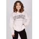 Mad Girls White Printed Sweatshirt MG810 - Beyaz