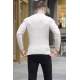 Stone Gray Knitwear Sweater 5760 - Taş rengi