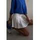 Mad Girls Pleated White Skirt MG1385 - Beyaz