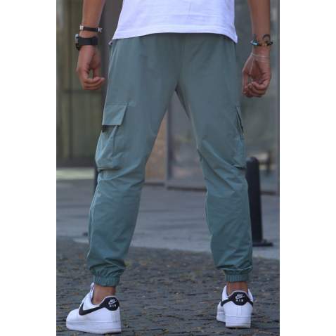 Men Green Cargo Trousers 5461 - Yeşil