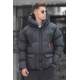 Madmext Men Black Puffer Jacket 5131 - Siyah