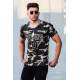 Madmext Camouflage Printed T-shirt for Men 4394 - Kamuflaj