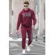 Madmext Men Khaki Tracksuit 5284 - Bordo