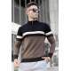 Madmext Men Black Sweater With Zip 5601 - Siyah