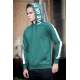 Madmext Green Printed Hoodie 4116 - Yeşil