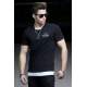 Madmext Black T-shirt for Men 4521 - Siyah