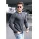 Madmext Anthracite Sweater For Men 5181 - Antrasit