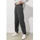 Mad Girls Smoke Gray Sweatpants MG1353 - Füme