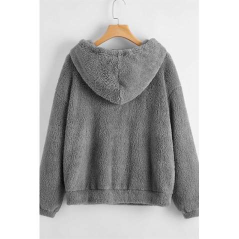 Mad Girls Grey Sweatshirt MG807 - Gri