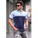 Men Navy Blue Polo T-Shirt 5731 - Lacivert