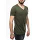 Madmext Basic Khaki T-shirt 2458 - Haki